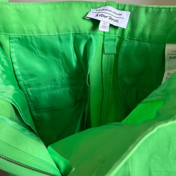 & Other Stories Green Pants in size 4 - Picture 10 of 16